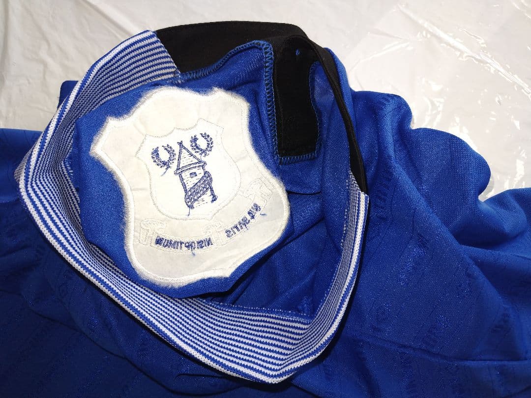 UMBROエバートンFC 95/96 ホーム XLサイズ 選手支給未使用品