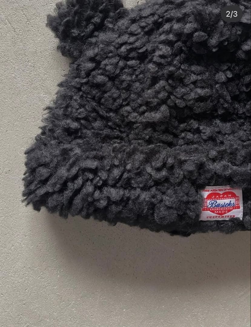 Basicks Bear beanie 新品未使用