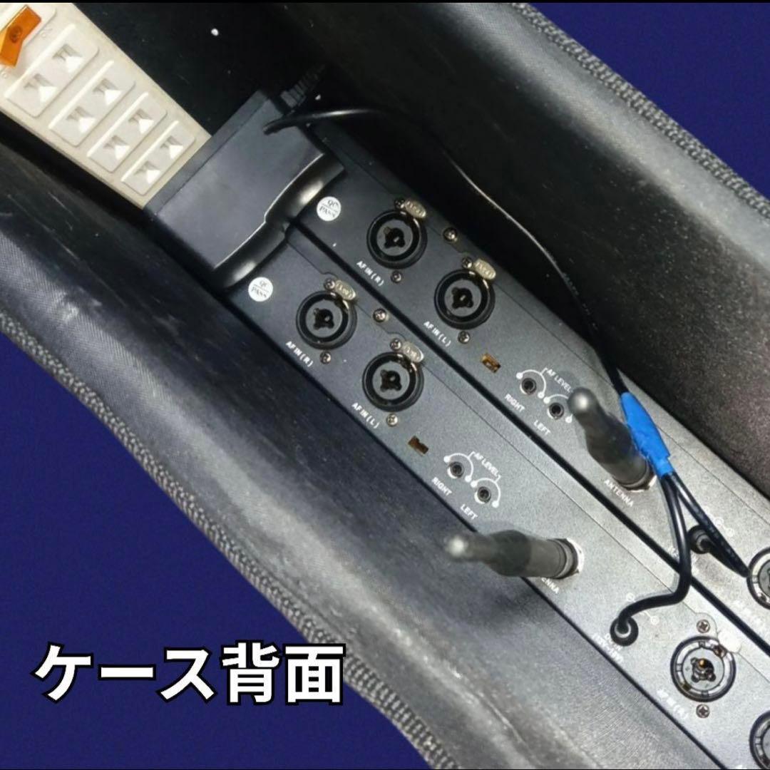 【イヤモニ】インイヤーモニターシステム XTUGA RW-2080 ×2受信機4