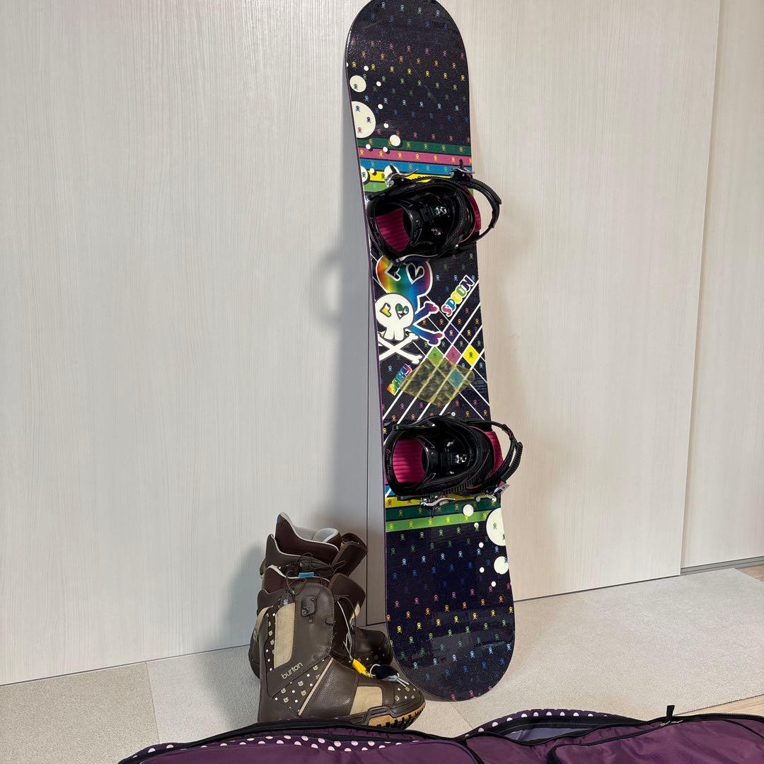 スプーン スノーボード4点セット spoon board 初心者