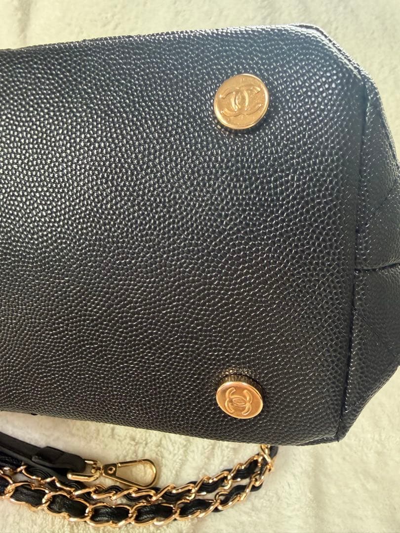 CHANEL ハンド ショルダーバッグ ノベルティ 未使用品 シャネル 巾着型