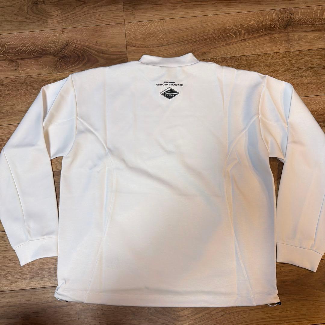 unbind モックシャツ　ゴルフ　モックネックブルゾン