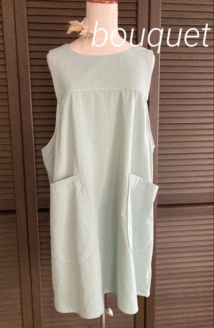 専用　エプロン　割烹着　ハンドメイド　保育士　介護士　看護師