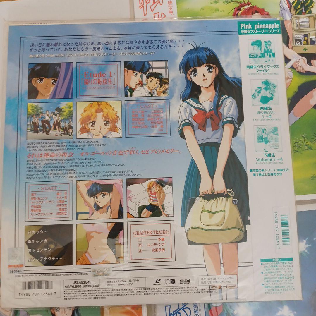 転校生レーザーディスク4枚