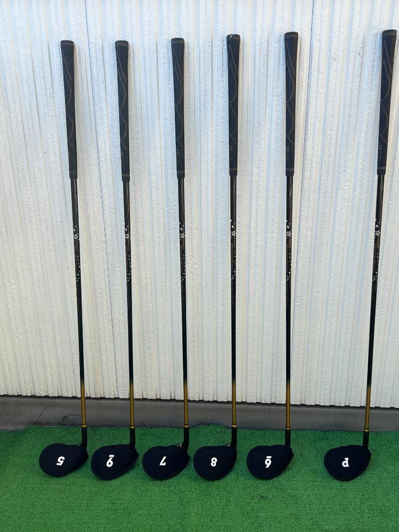 MUTSUMI HONMA MH777 ワンレングス アイアンセット SR