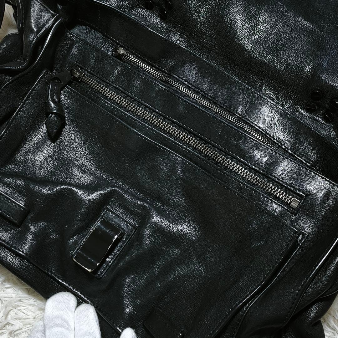 プロエンザスクーラー レザー ミディアムバッグ　PS1 2way