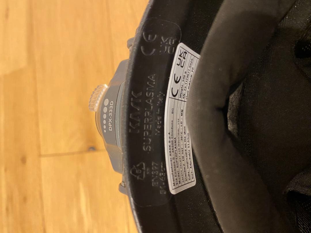 KASK ヘルメット ゴーグル　ライト　付けます