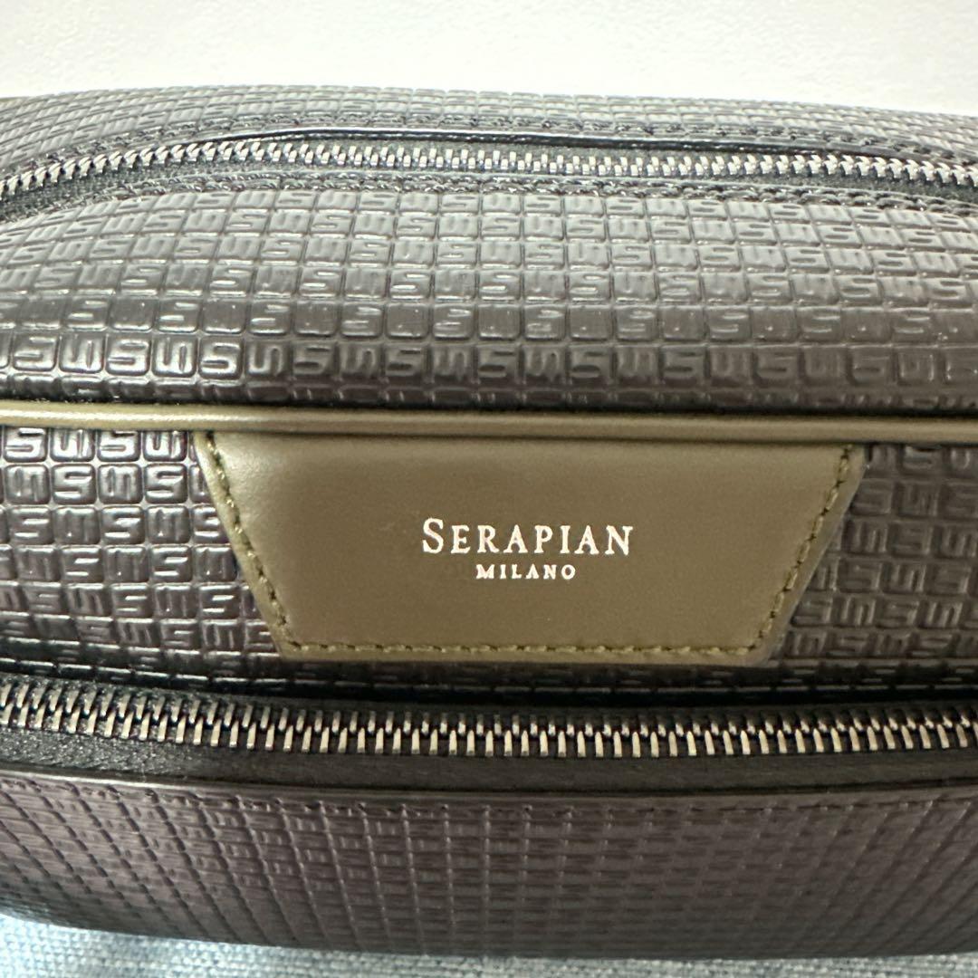 新品　未使用　セラピアン ポーチ　セカンドバッグ トラベル ポーチ