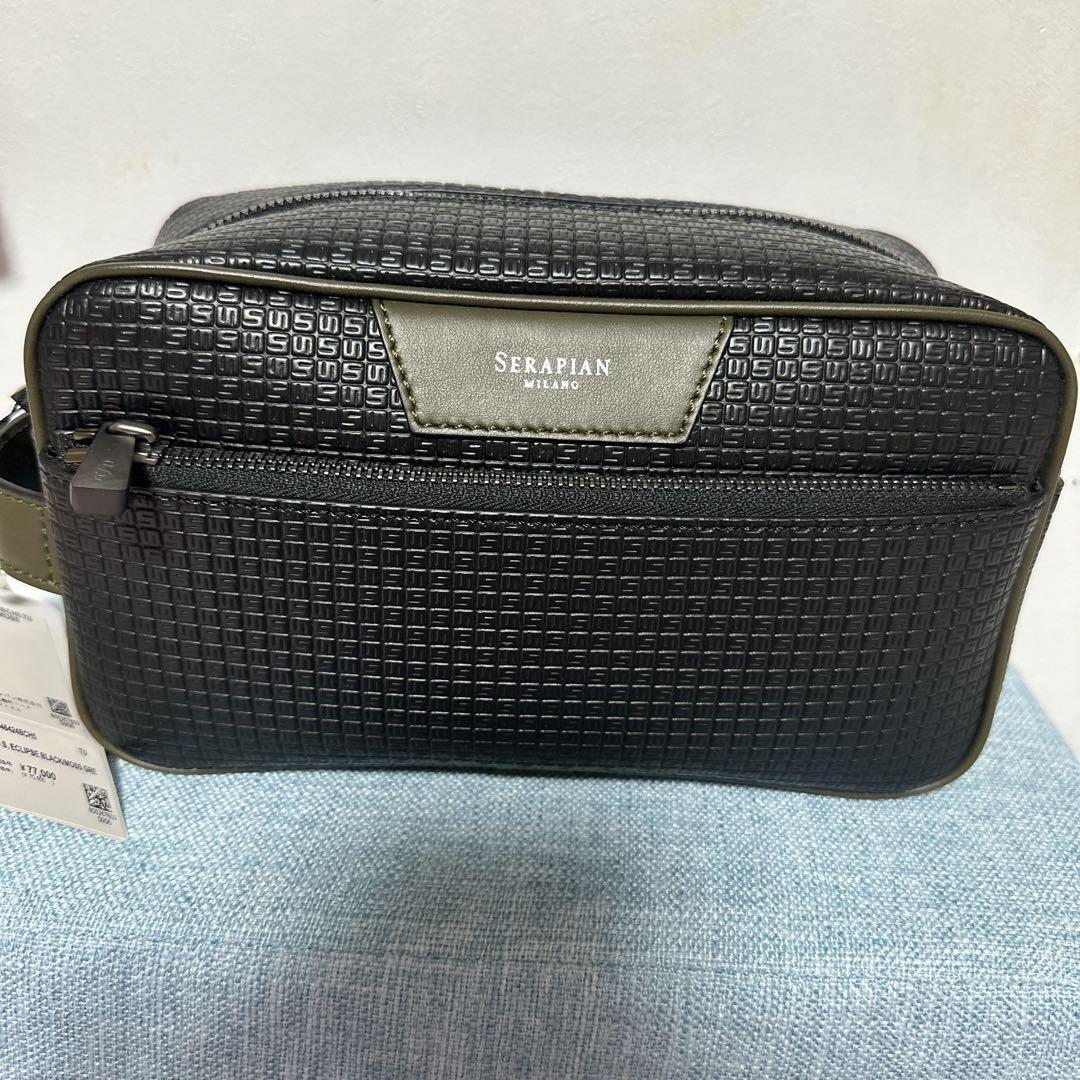 新品　未使用　セラピアン ポーチ　セカンドバッグ トラベル ポーチ