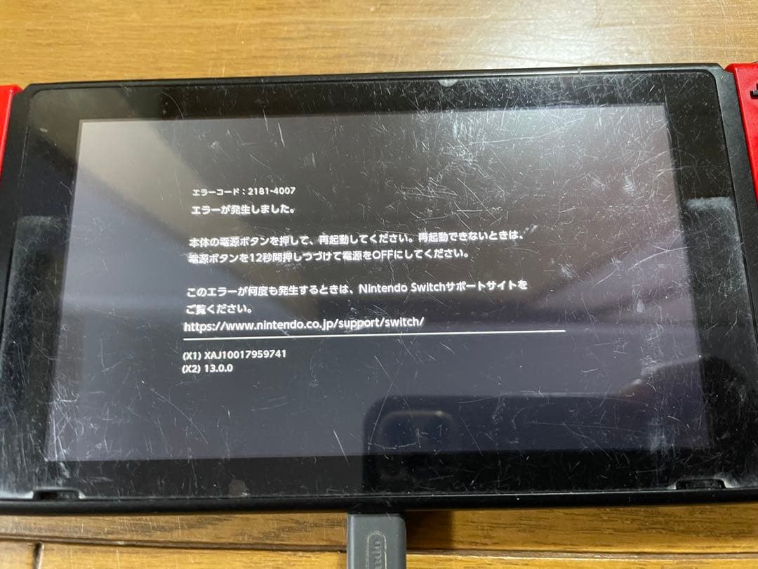 値下げ不可　Nintendo Switch 本体 ジャンク品