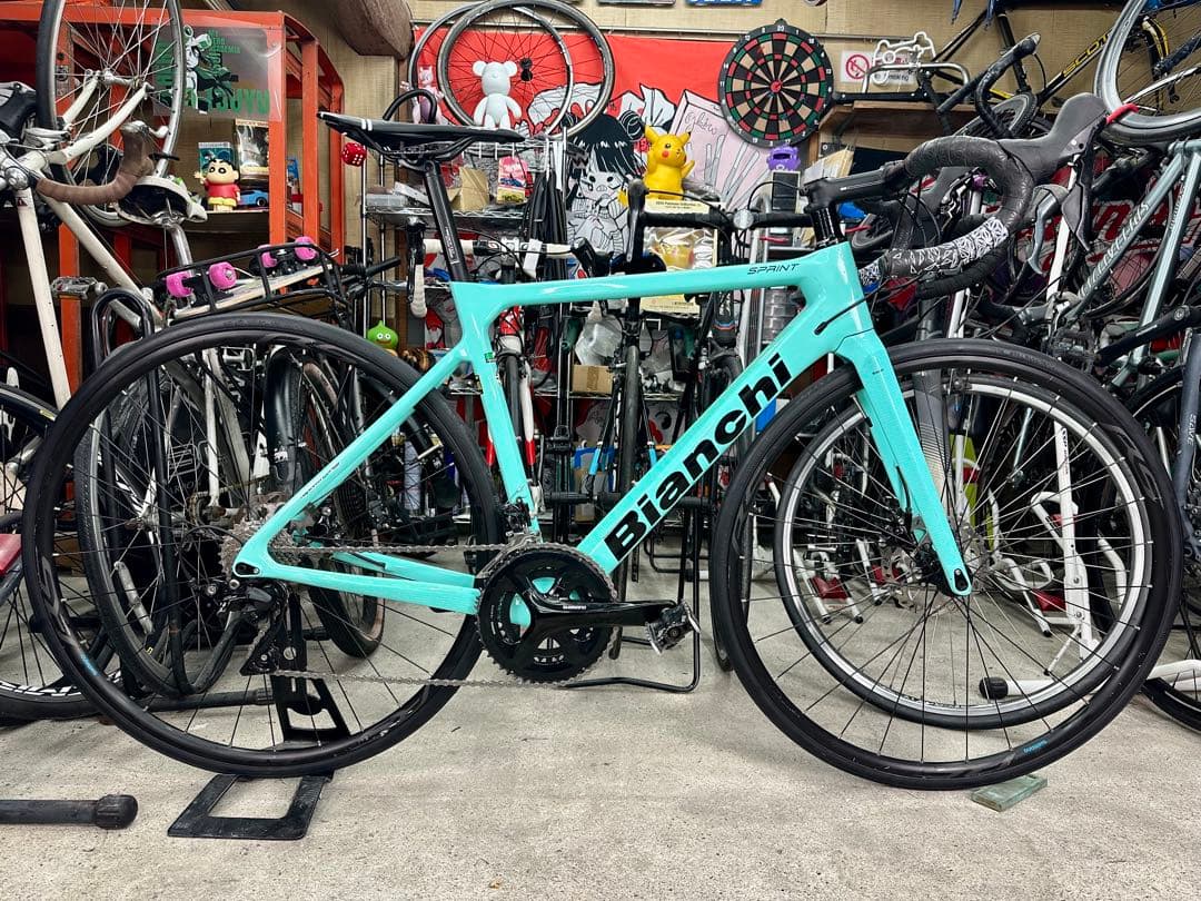 Bianchi SPRINT DISC 基本分解発送送料無料！消耗品交換済み！