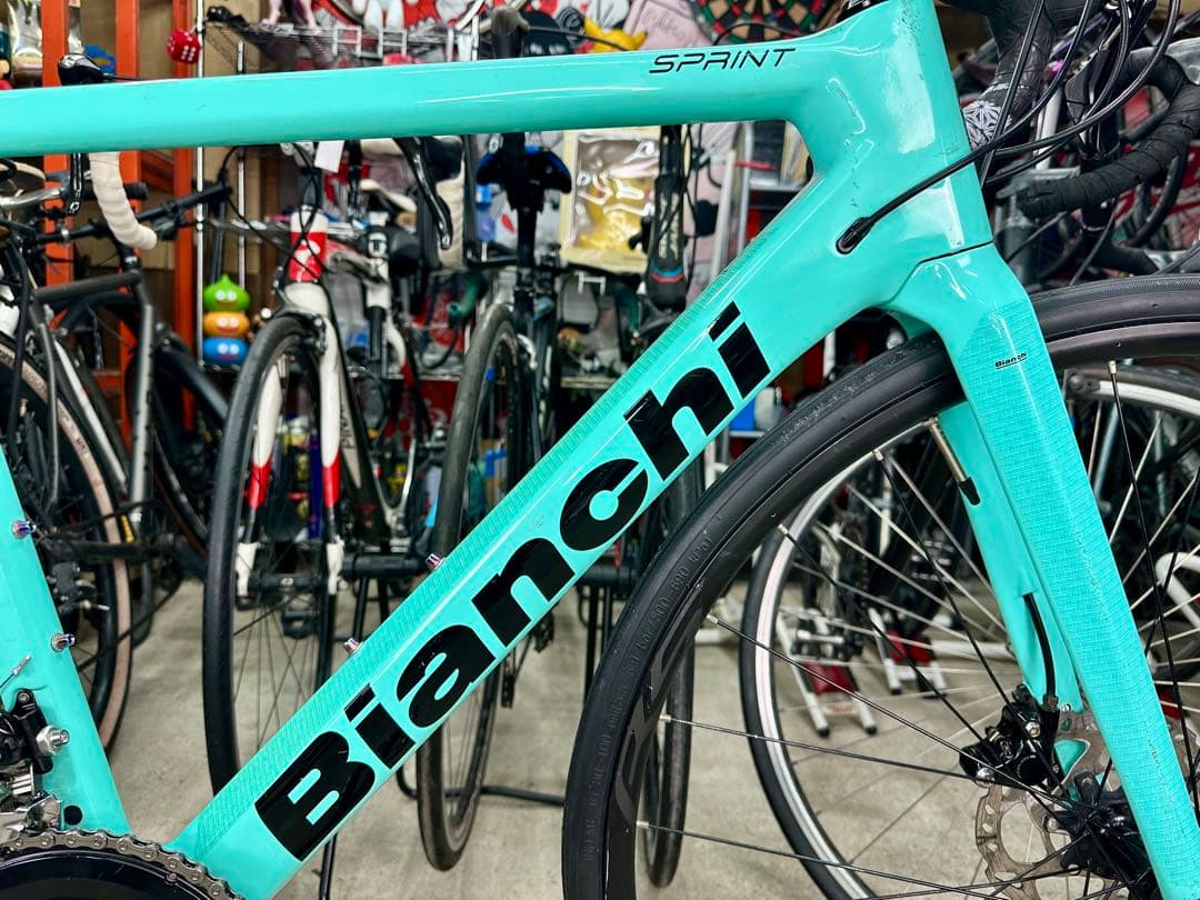 Bianchi SPRINT DISC 基本分解発送送料無料！消耗品交換済み！
