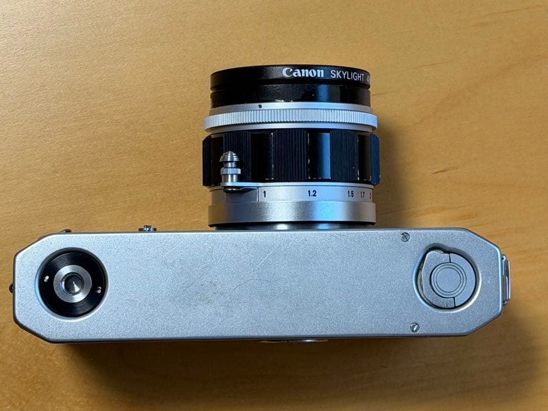 ジャンク Canon P + 50mm f1.4 レンズセット