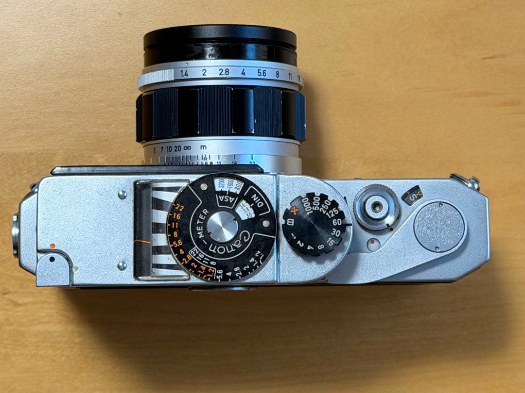 ジャンク Canon P + 50mm f1.4 レンズセット