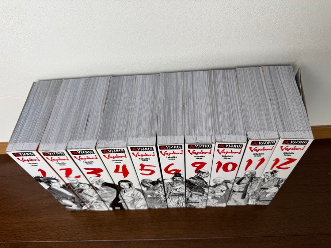 【希少/美品】　大判　英語版　バガボンド　10巻セット