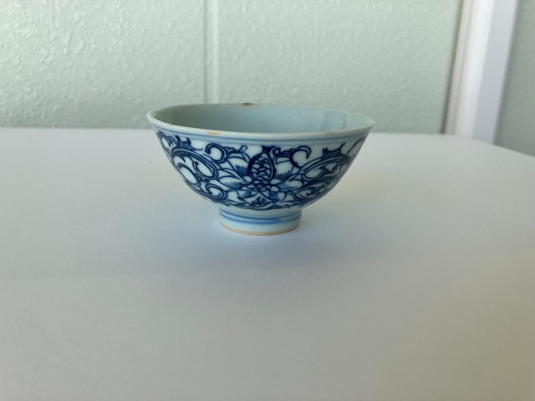 古伊万里染付　湯呑茶わん5個セット