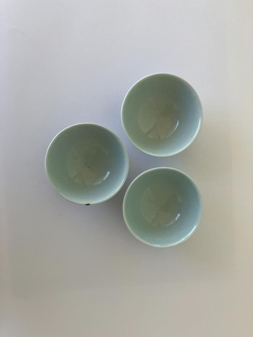 古伊万里染付　湯呑茶わん5個セット