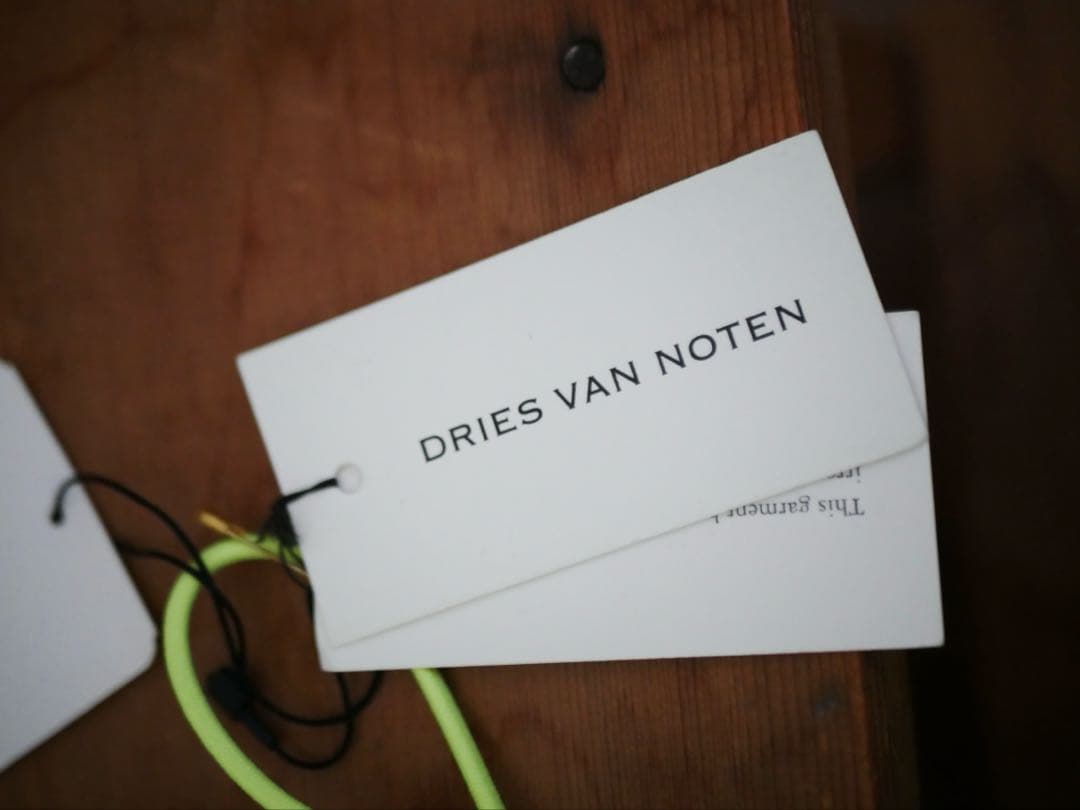 【フォローで10%オフ】【タグ付き】DRIES VAN NOTEN 21SS