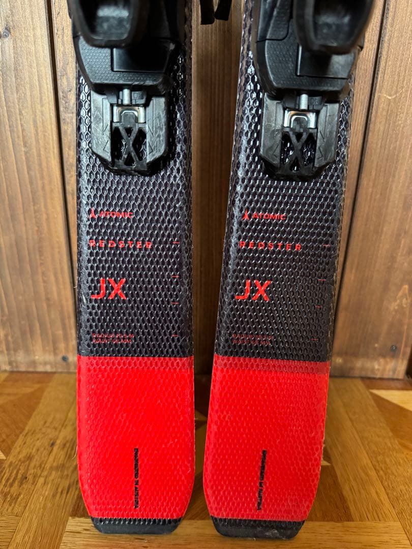 Atomic JX スキー板 130cm レッド/ブラック