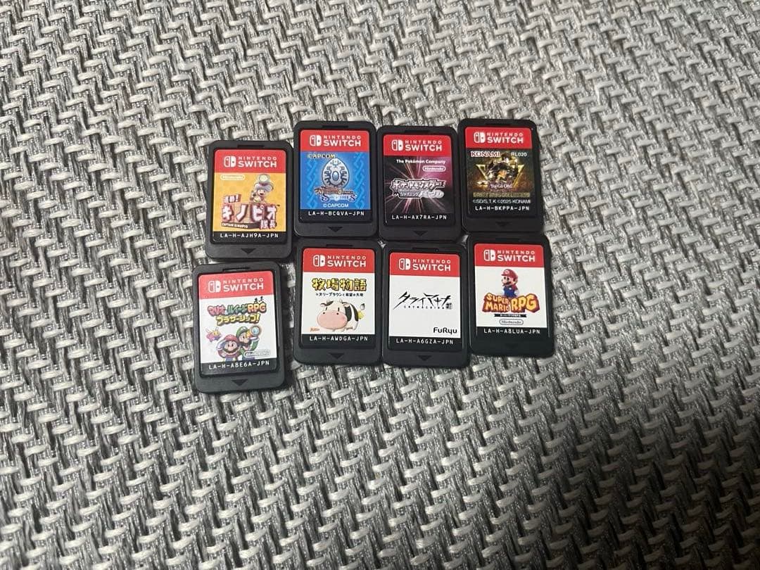 switch ソフト　まとめ　8本　バラ売り❌