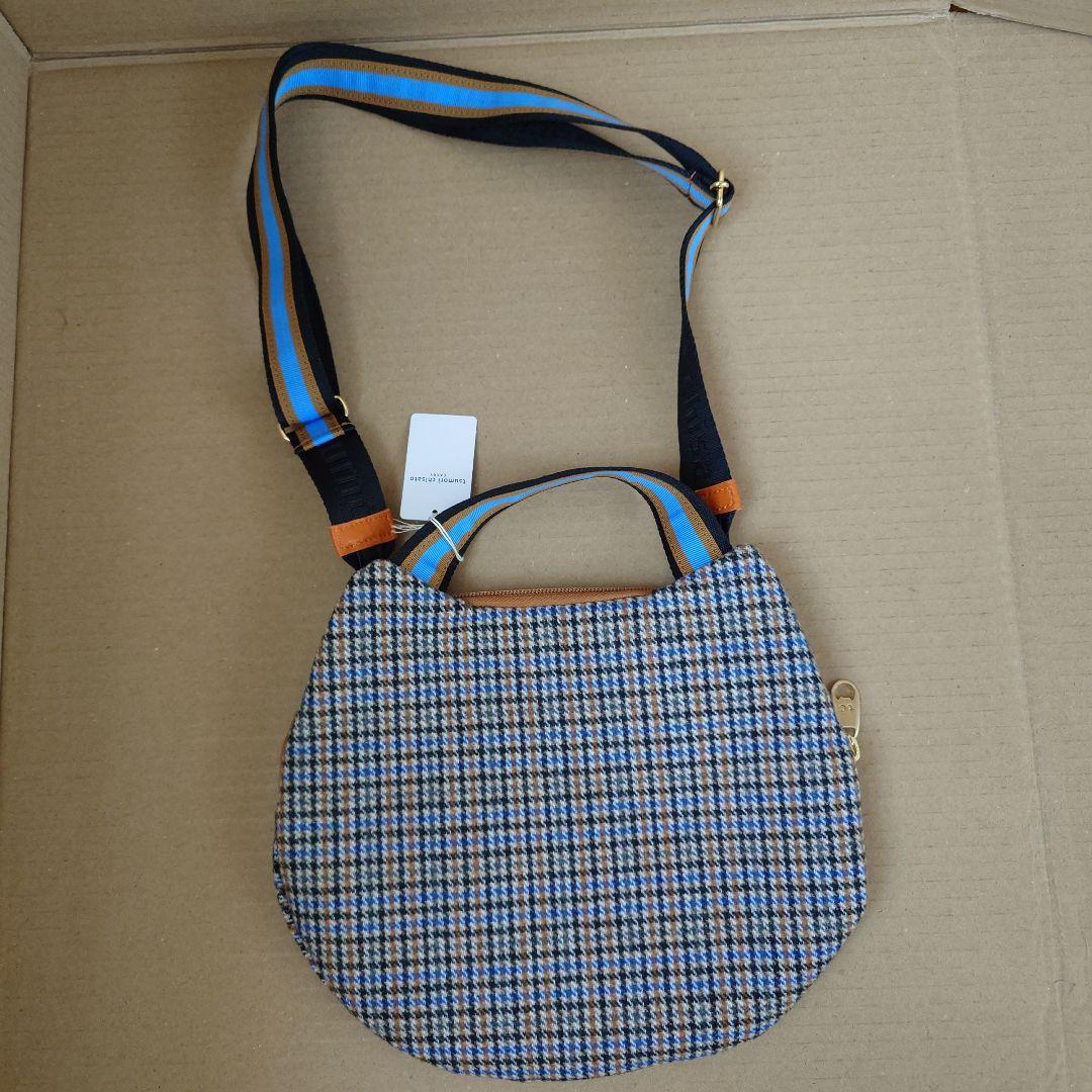 S未使用紙タグ付き ツモリチサト 2way スリムショルダーバッグ