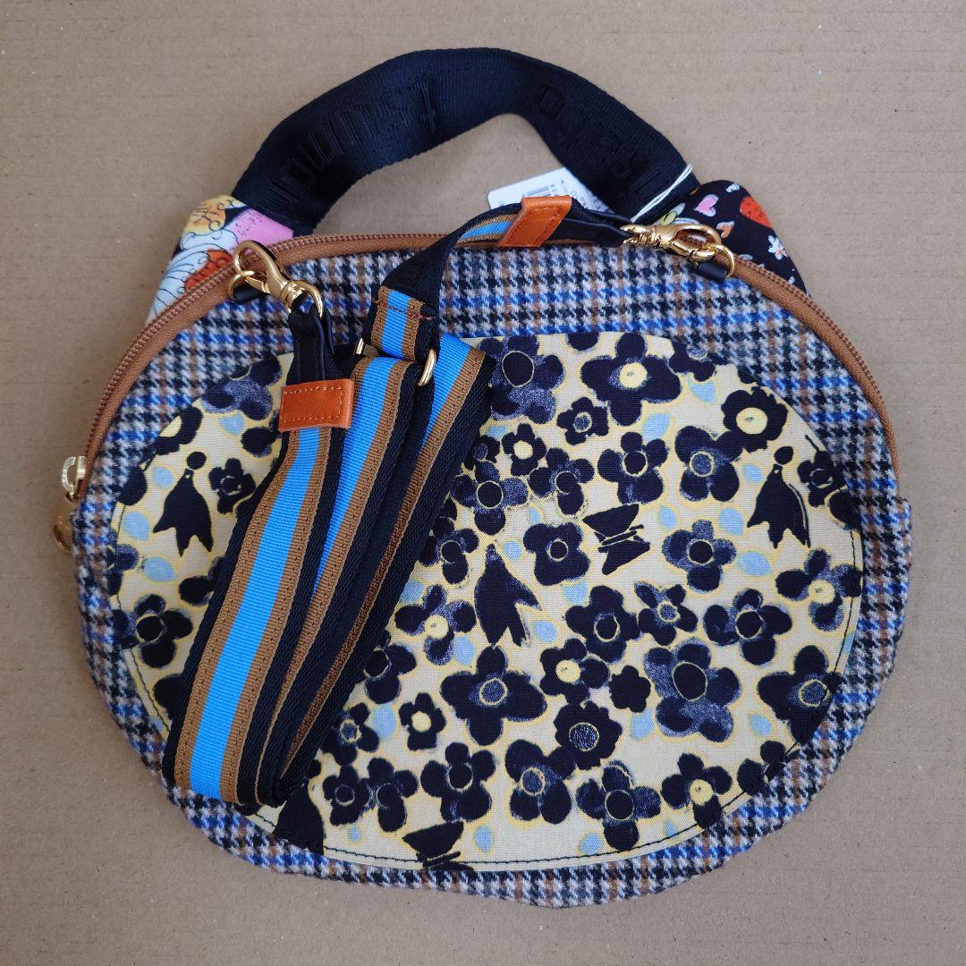 S未使用紙タグ付き ツモリチサト 2way スリムショルダーバッグ