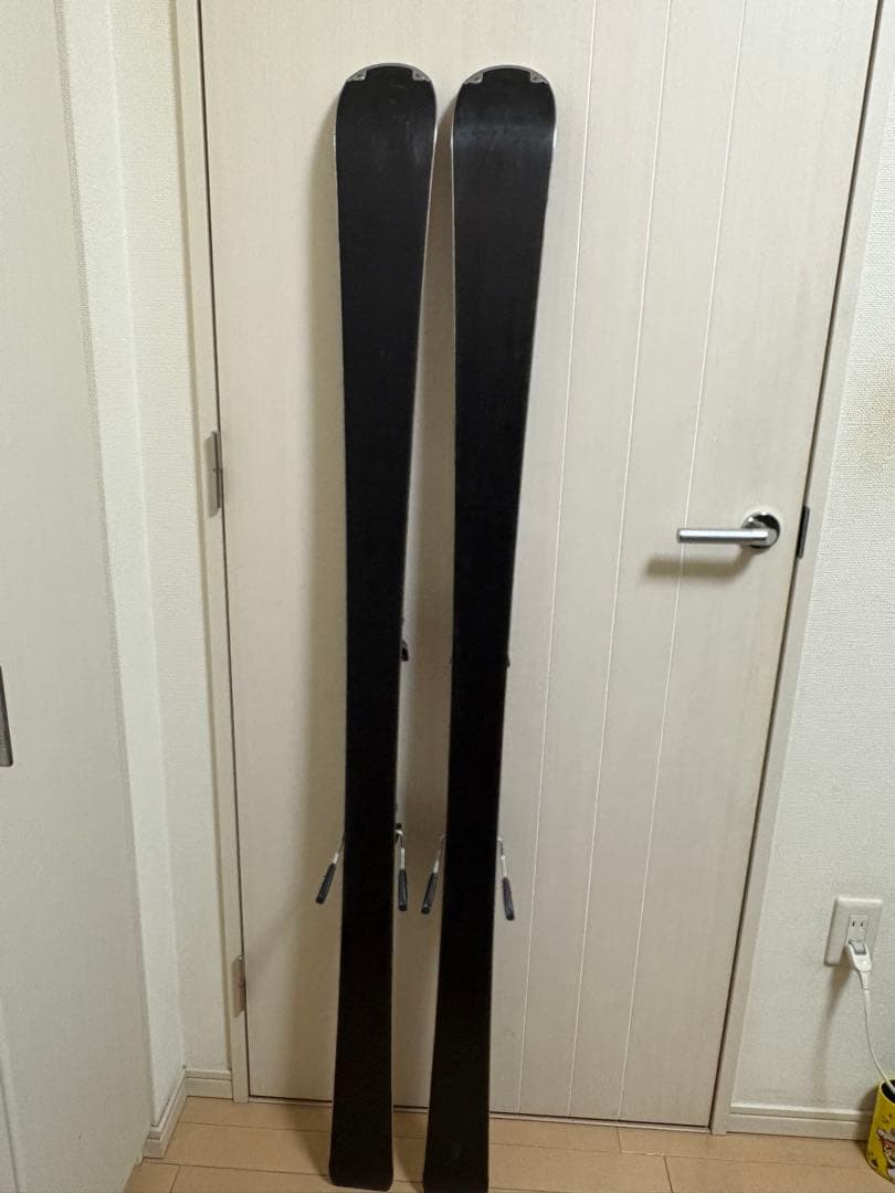 エラン ブラック スキー板 アルペンバインディング付き