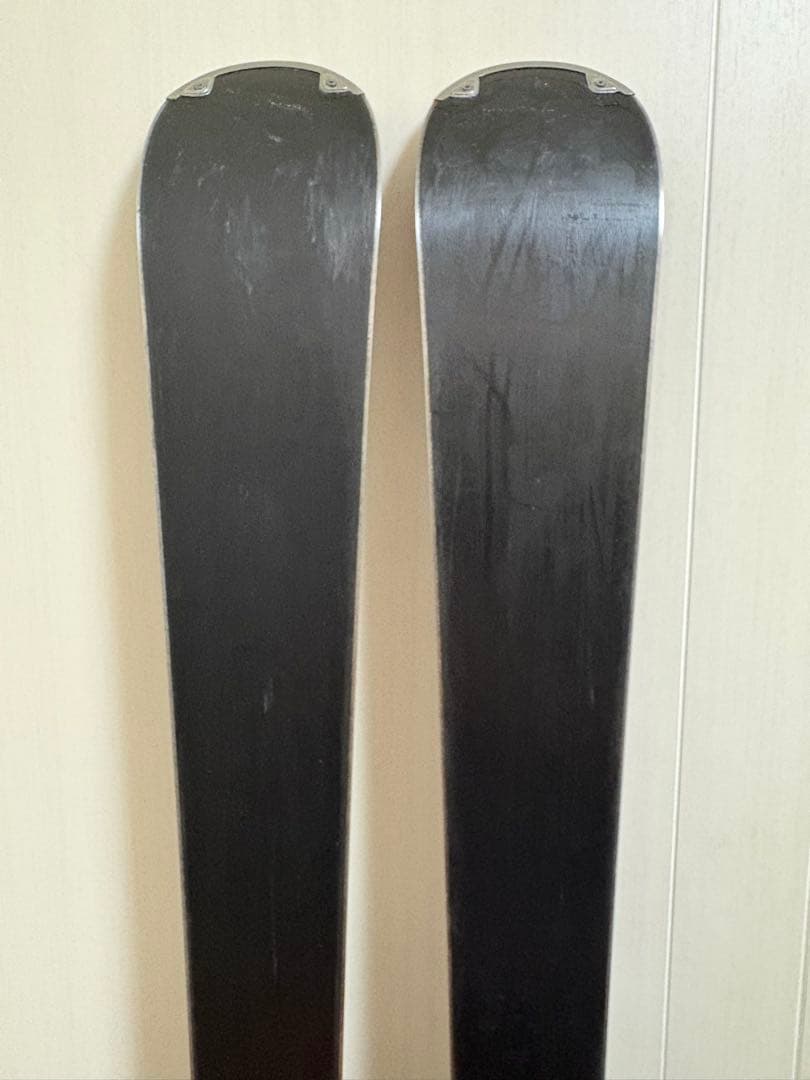 エラン ブラック スキー板 アルペンバインディング付き