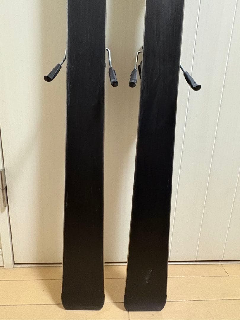 エラン ブラック スキー板 アルペンバインディング付き