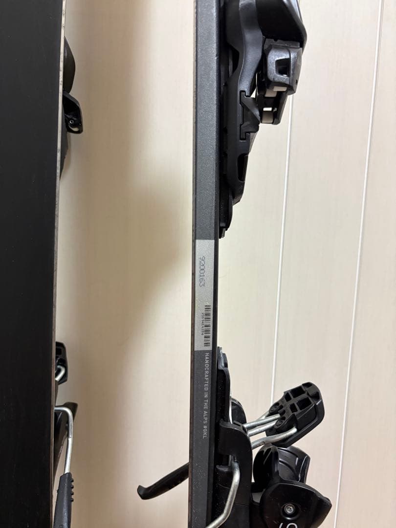 エラン ブラック スキー板 アルペンバインディング付き