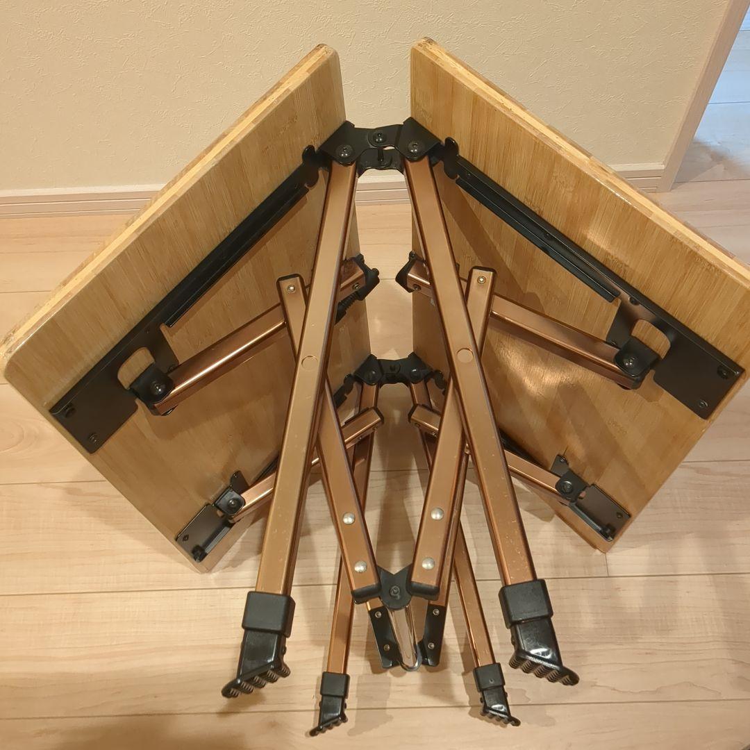 Coleman コールマン コンフォートマスター バンブーラウンジテーブル 65