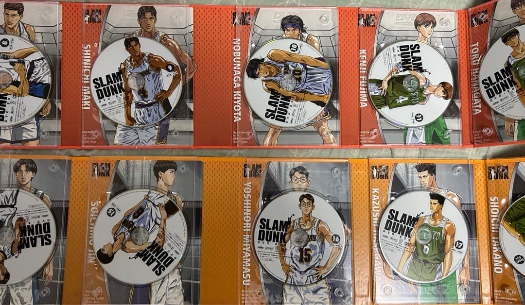 スラムダンク dvd box 初回生産限定　流川楓　11 桜木　宮城　リョータ