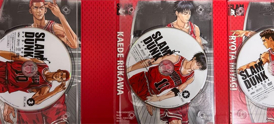 スラムダンク dvd box 初回生産限定　流川楓　11 桜木　宮城　リョータ