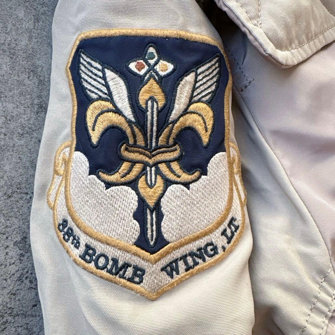 ジャケット・アウター AVIREX B-15 Bomber Jacket Black Knights