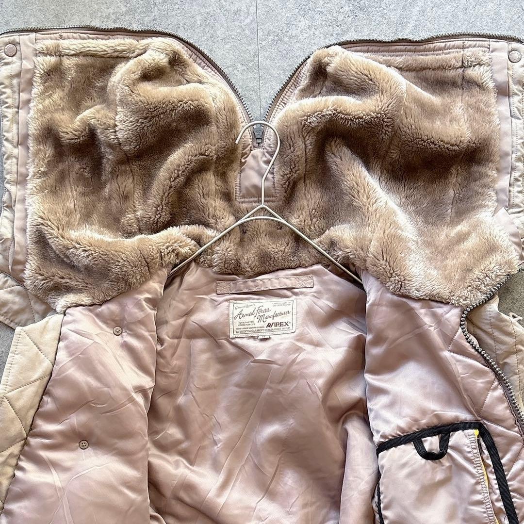 ジャケット・アウター AVIREX B-15 Bomber Jacket Black Knights