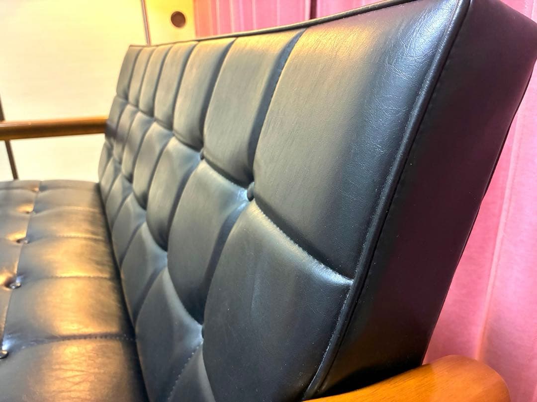 カリモク60 Kチェア 2シーター スタンダードブラック