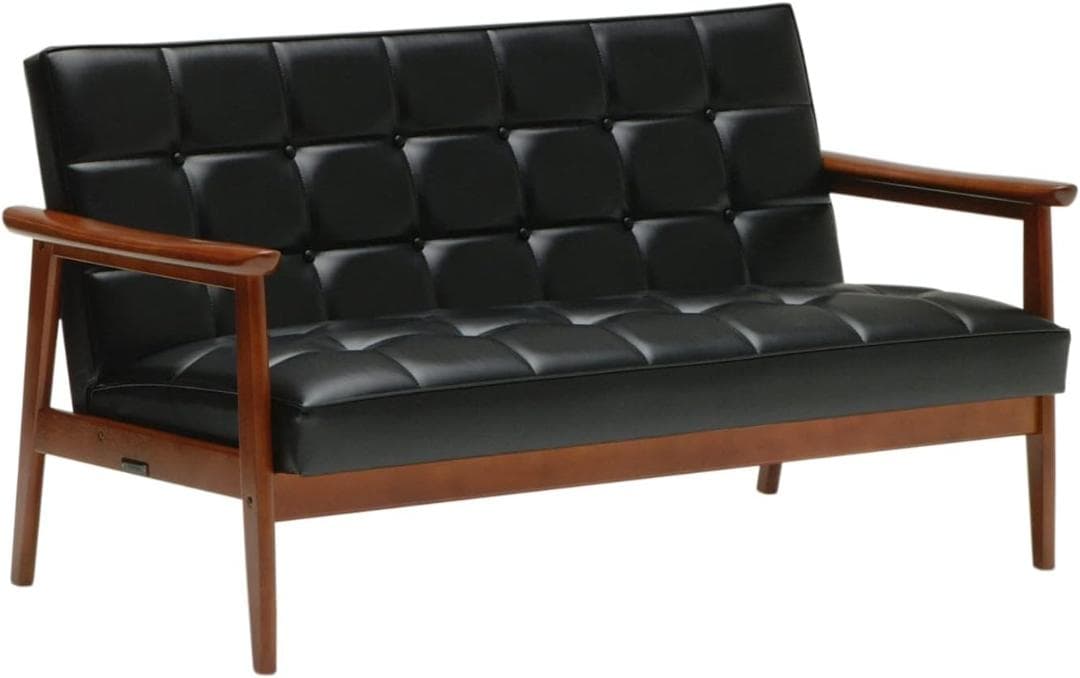 カリモク60 Kチェア 2シーター スタンダードブラック