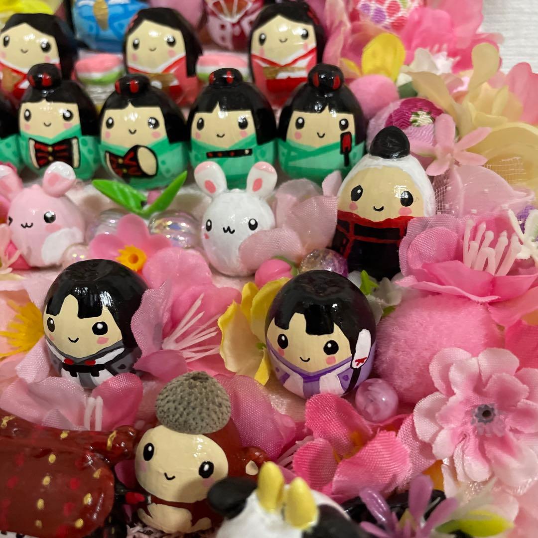【一点もの】ひな☆ひな祭りの飾り