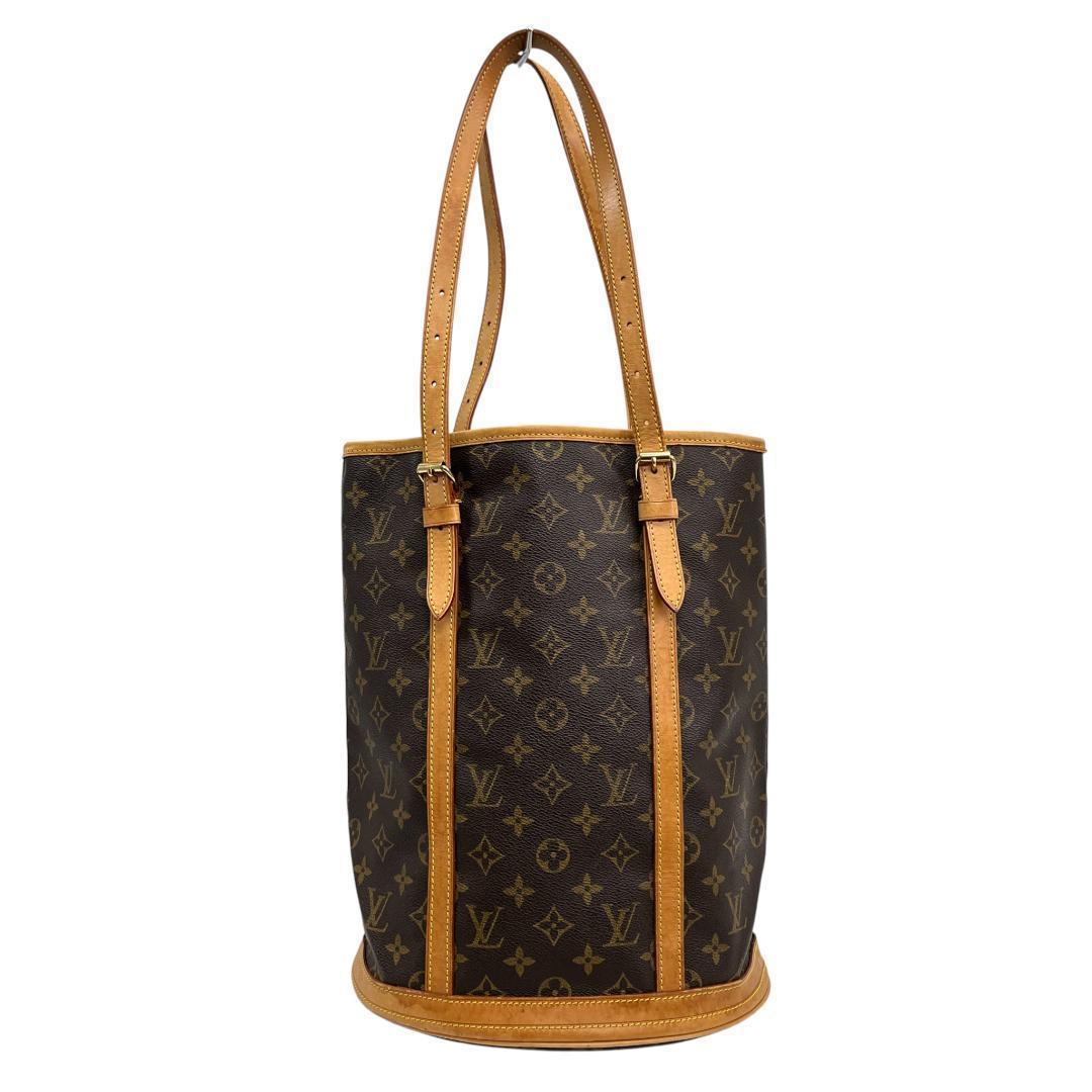 美品 ルイヴィトン バケットGM トートバッグ モノグラム M42236 バケツ