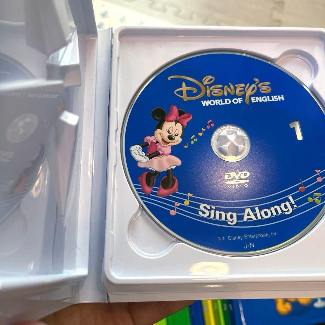 新子役シングアロング　DVD12枚 絵本 CD ディズニー英語 DWE ガイド