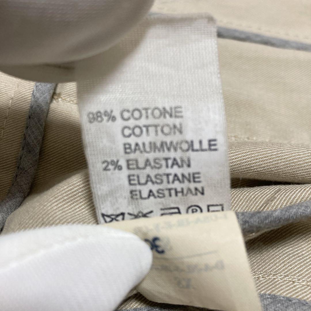 美品✨ブルネロクチネリ　ラペル切り替え　テーラードジャケット　ベージュ　S