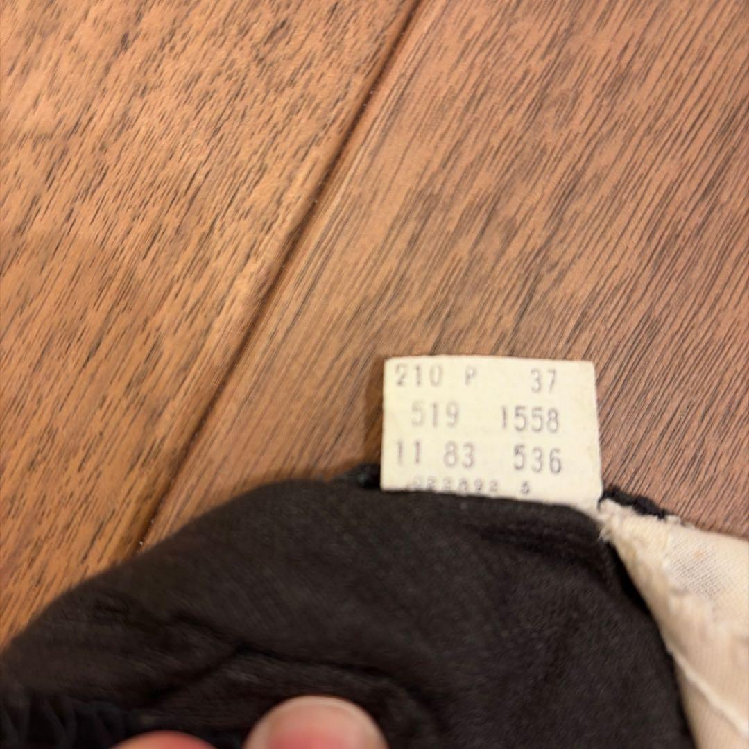 levi's 519ブラック(1558)コーデュロイ83年製33×30 mint