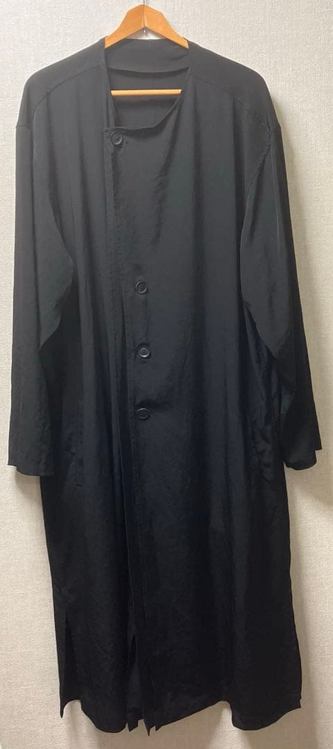 ノーカラーレイヤードドレス　ヨウジヤマモト　プールオム