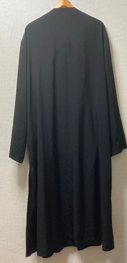 ノーカラーレイヤードドレス　ヨウジヤマモト　プールオム