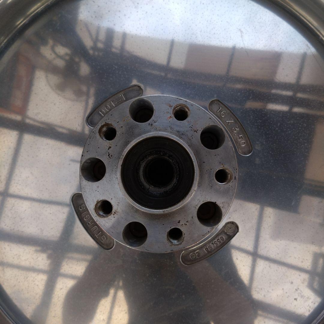 ハーレー用スタージス製アルミディッシュホイール