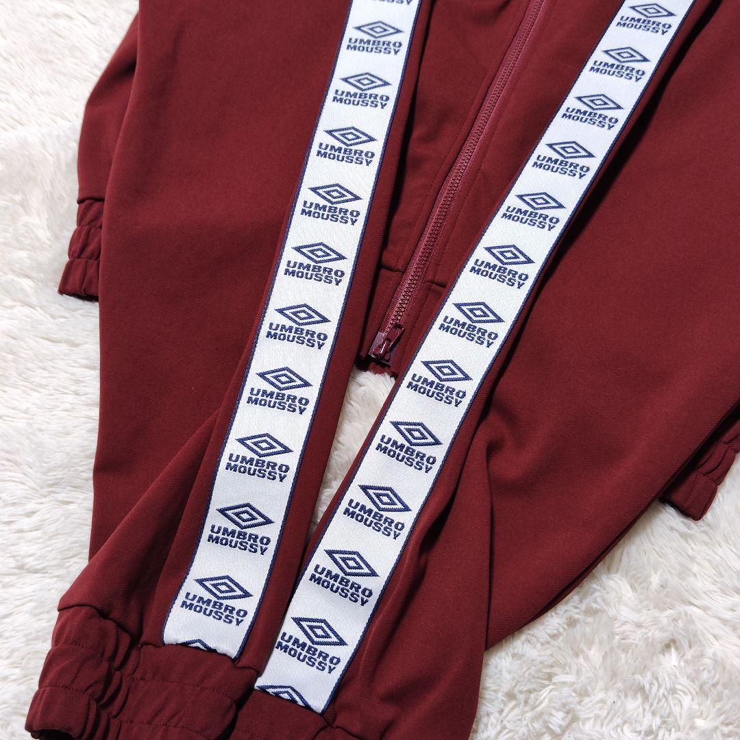 UMBRO×MOUSSY ジャージ トラックジャケット ラインロゴ