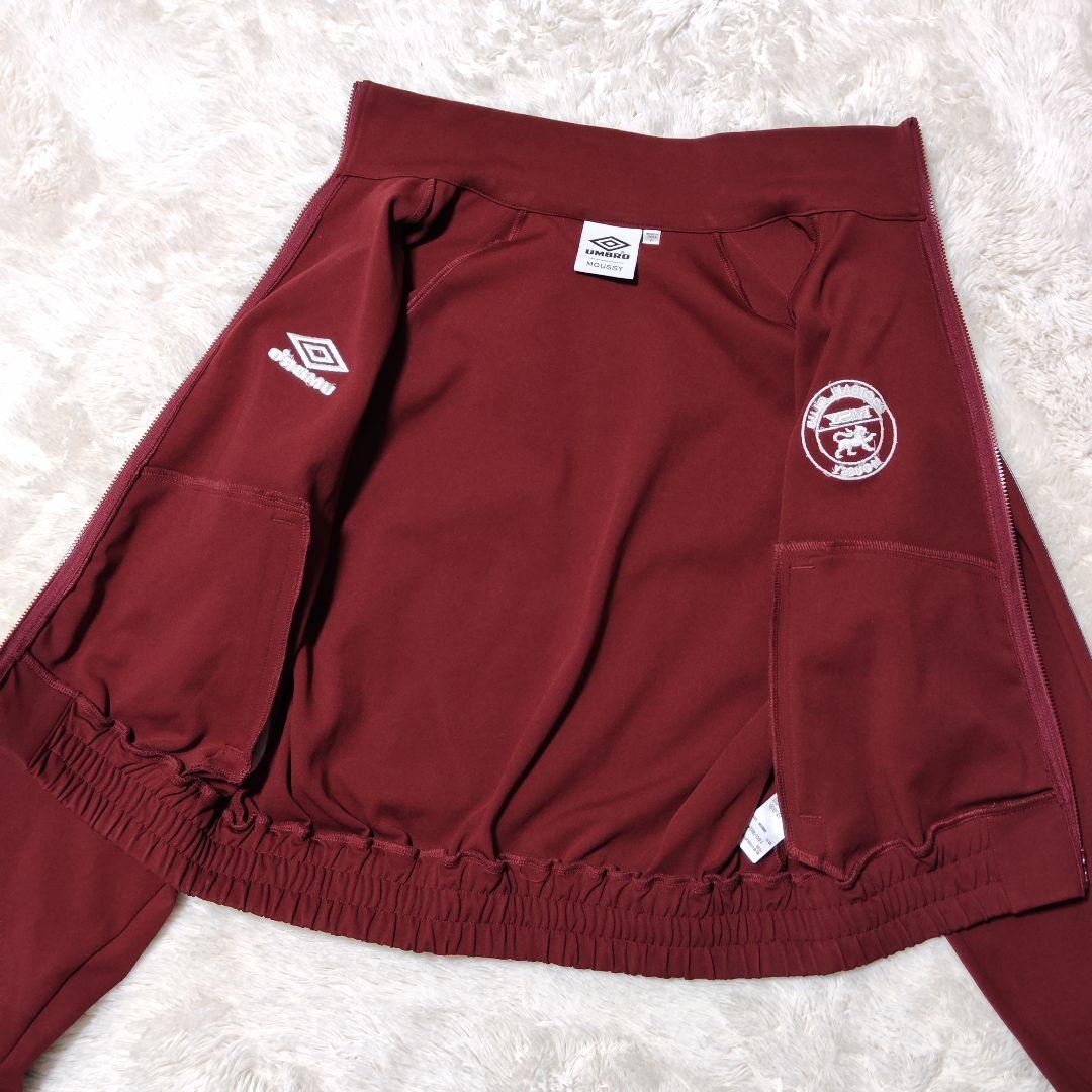 UMBRO×MOUSSY ジャージ トラックジャケット ラインロゴ