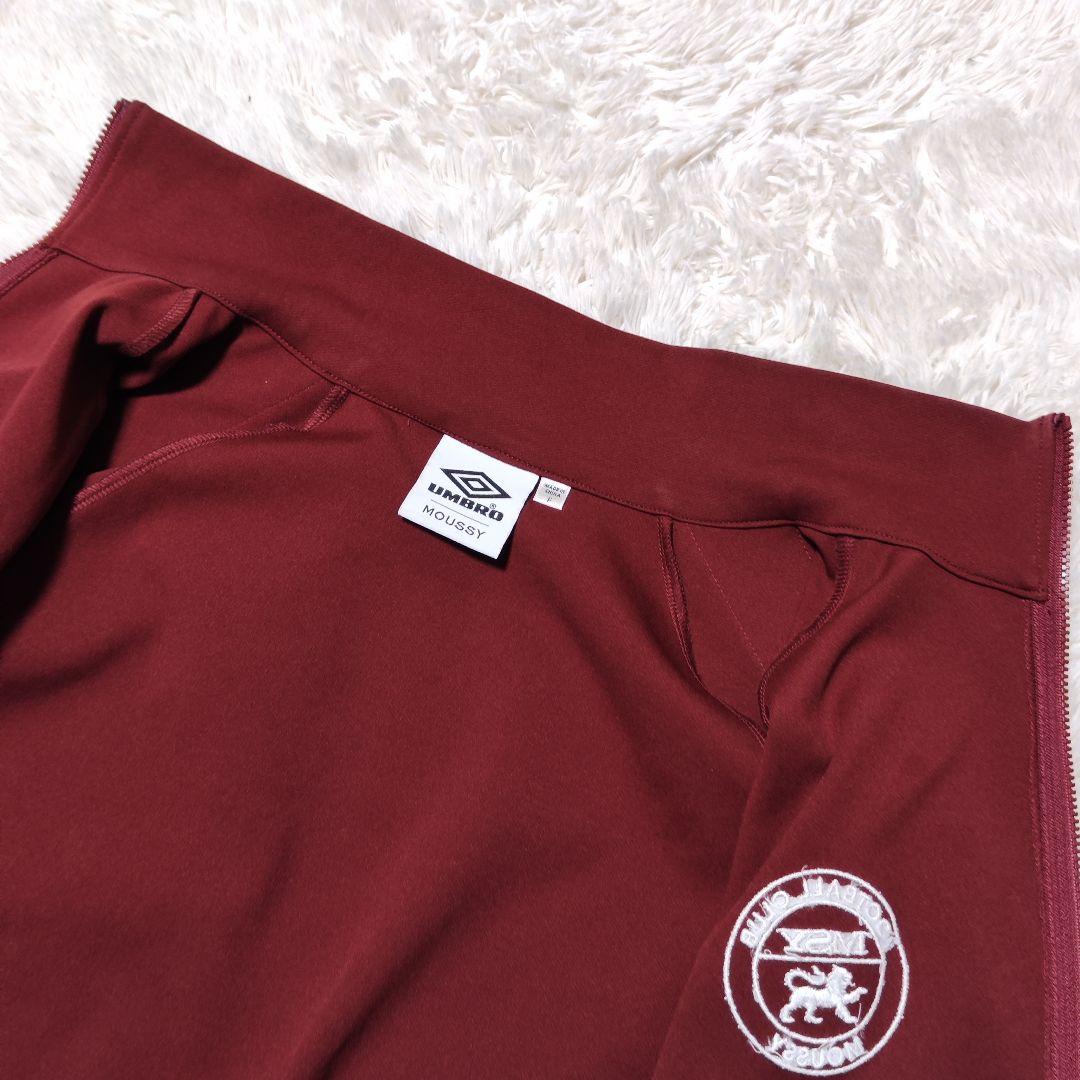 UMBRO×MOUSSY ジャージ トラックジャケット ラインロゴ