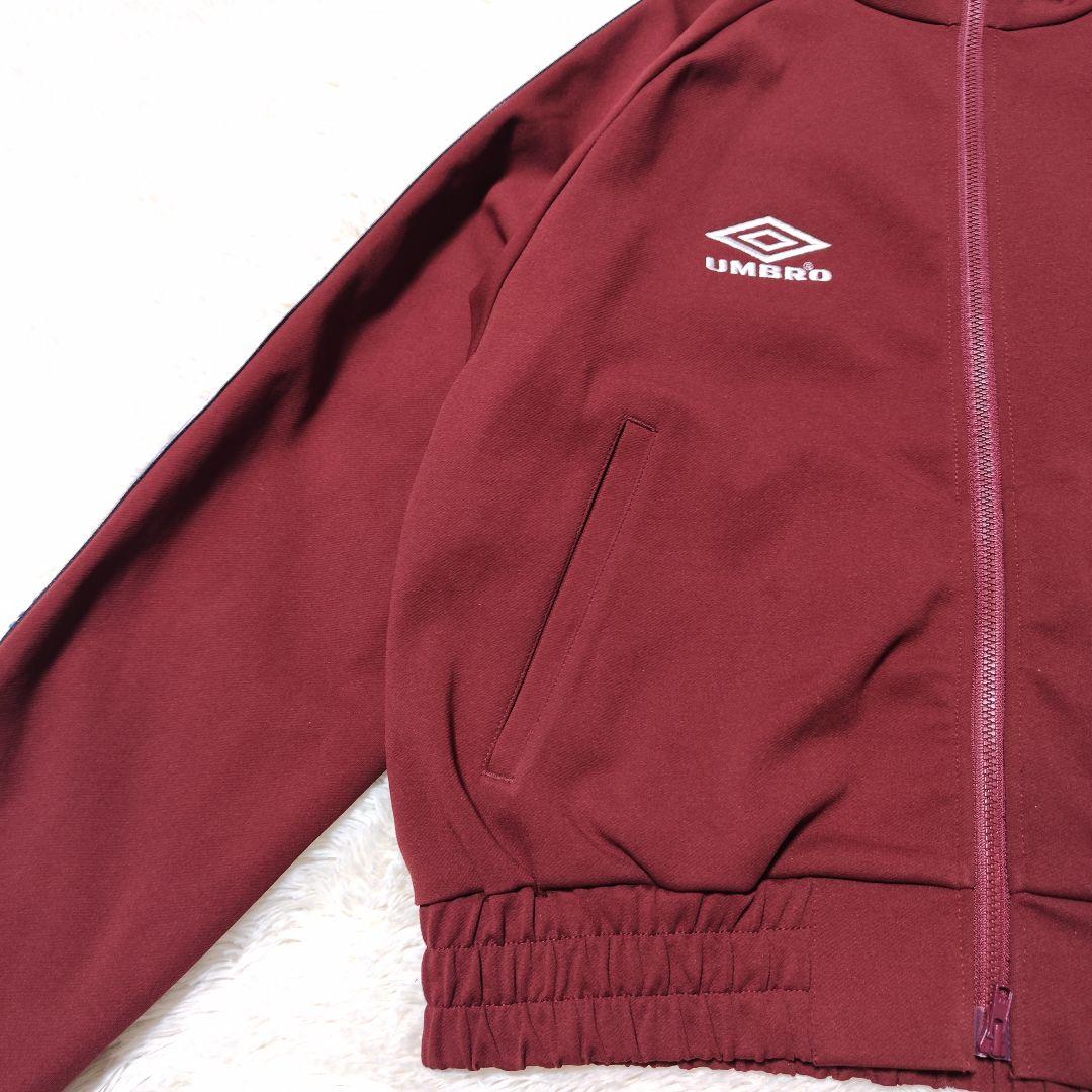 UMBRO×MOUSSY ジャージ トラックジャケット ラインロゴ