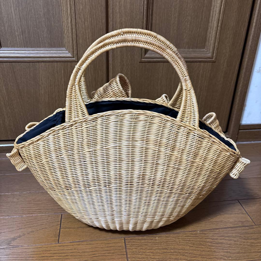 猫*読様 Anatelier リボンかごバッグ